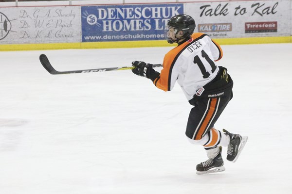 Austin Dycer was the only defenceman from Yorkton to go in the draft. He also spent time with the Yorkton Maulers last season. He played four games and got one assist with the midget team.