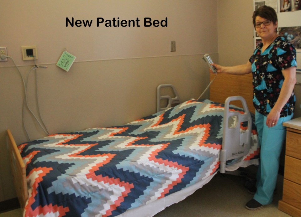 Bed With Staff