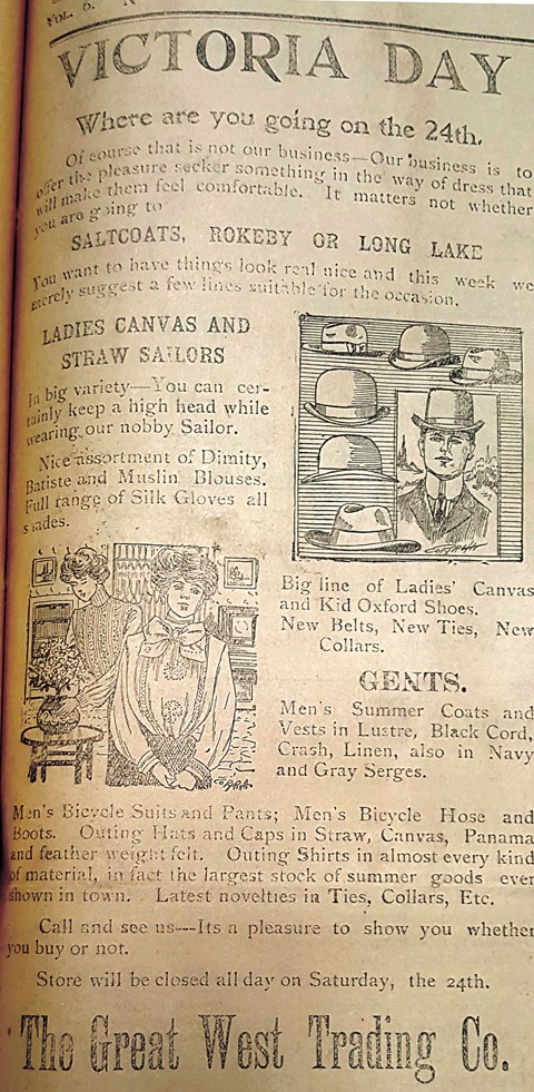 Victoria Day ad