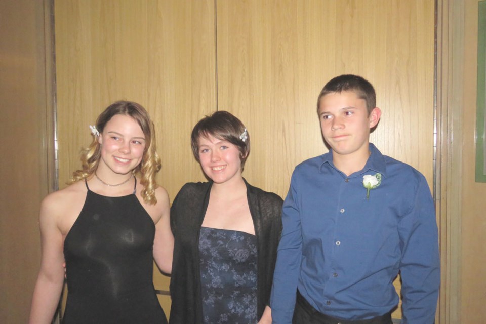 Teaghan Hack, Emily Marshall, Cameron Gillingham