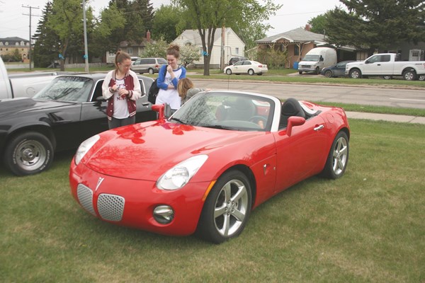 Students at Yorkton Regional High School took the opportunity to shine up their cars, trucks and motorcycles and put the fanciest on display at the school’s annual car show held Friday.