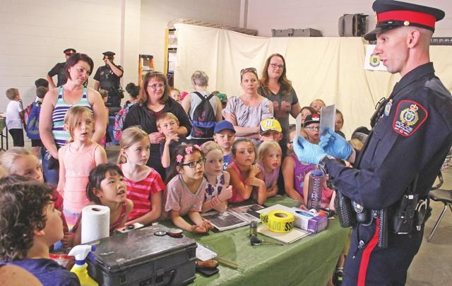 Police open house