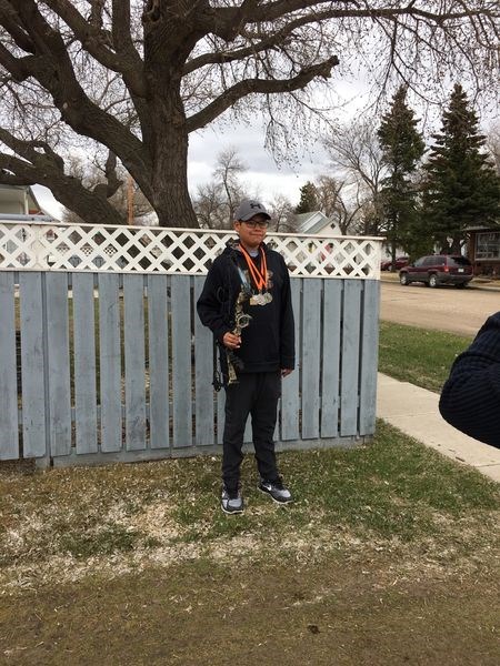 Randall-Dre Friday of Cote First Nation, who is a 13-year-old archer, has been selected for Team Saskatchewan to compete in archery at the North American Indigenous Games being held in Toronto in July.