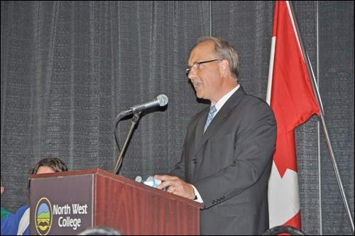 “Just do it” was the message of CNN’s Rick Lewchuk as keynote speaker at the North West College graduation ceremony.