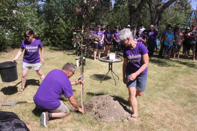 Abbie's Day tree planting