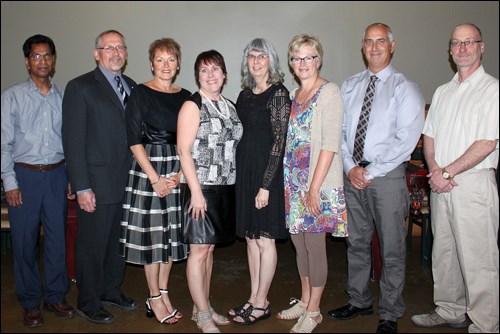 The Flin Flon School Division honoured its latest retirees and a 25-year watch recipient at a May 26