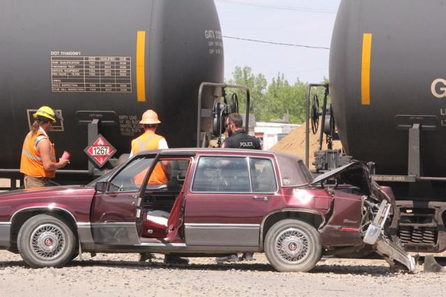 car-train accident