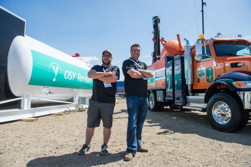 Brothers Greg Cairns, left, and Dallas Cairns, are two of the partners in OSY Rentals.
