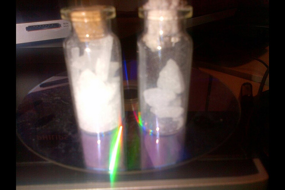Melfort RCMP seized crystal methamphetamine at a traffic stop in Melfort. Submitted Photo/Melfort RCMP