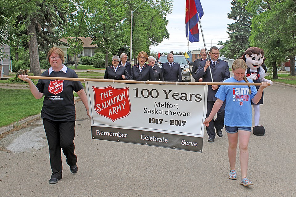 Melfort's Salvation Army celebrated 100 years with a string of events June 16 to 19. Review Photo/Devan C. Tasa