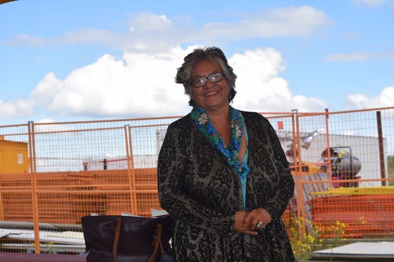 Stella Pelly said the opening prayer during the National Aboriginal Day celebration in Kamsack on June 21.