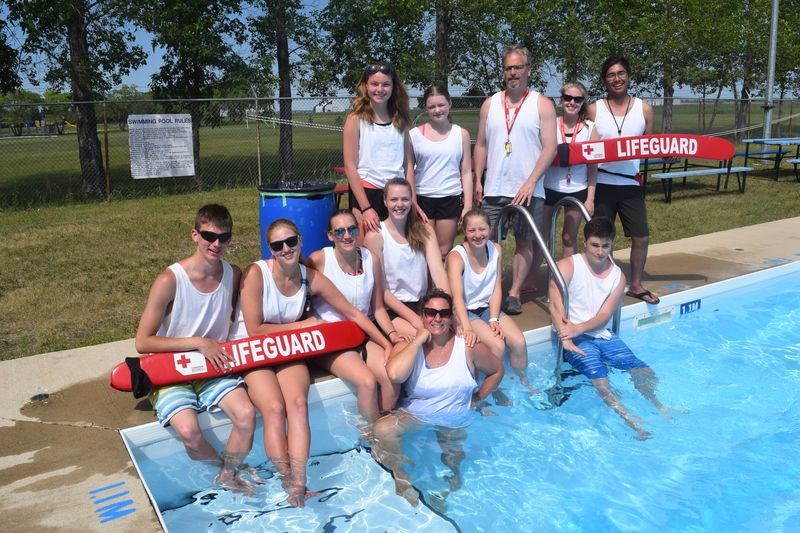 Kamsack Swimming Pool staff
