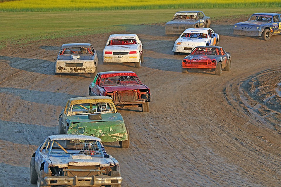 Eighteen drivers duked it out for Round 3 of the 2017 Tisdale Motor Speedway season. Review Photos/Devan C. Tasa