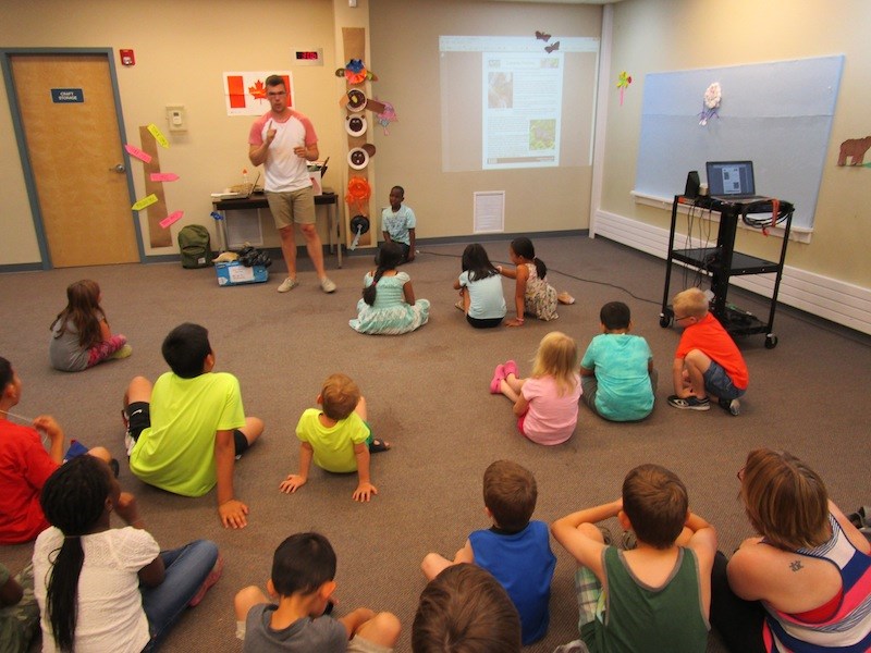 Last week the Yorkton Public Library hosted a session for young children to learn a little bit more about nature. The session was provided by Eldon Breitkreuz, the Summer Program Facilitator with the Yellowhead Flyway Birding Trail Association.