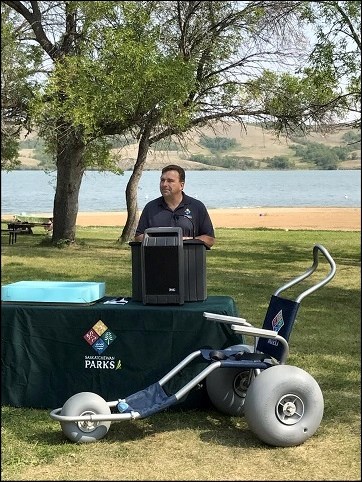 Parks, Culture and Sport Minister Ken Cheveldayoff
