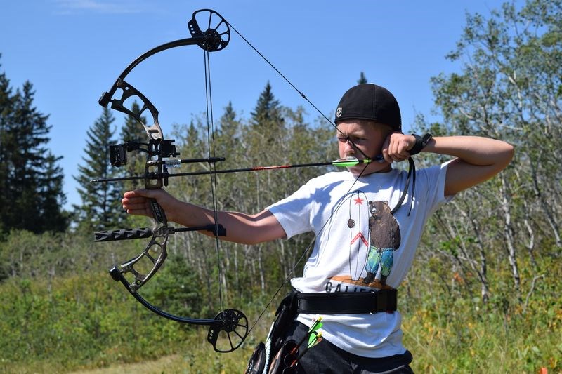The 2017 Travis Sleeva Memorial Award for the Assiniboine River Archery club was won by Everett Paley of Canora. Paley also won the draw for a new camouflage-coloured bow, and placed third in the pre-cub compound-male category of the 3-D archery competition.
