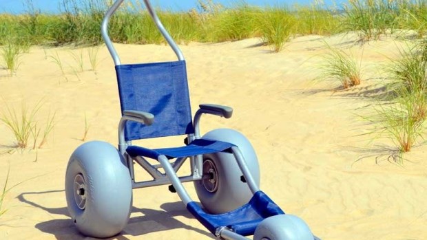 beach wheelchair