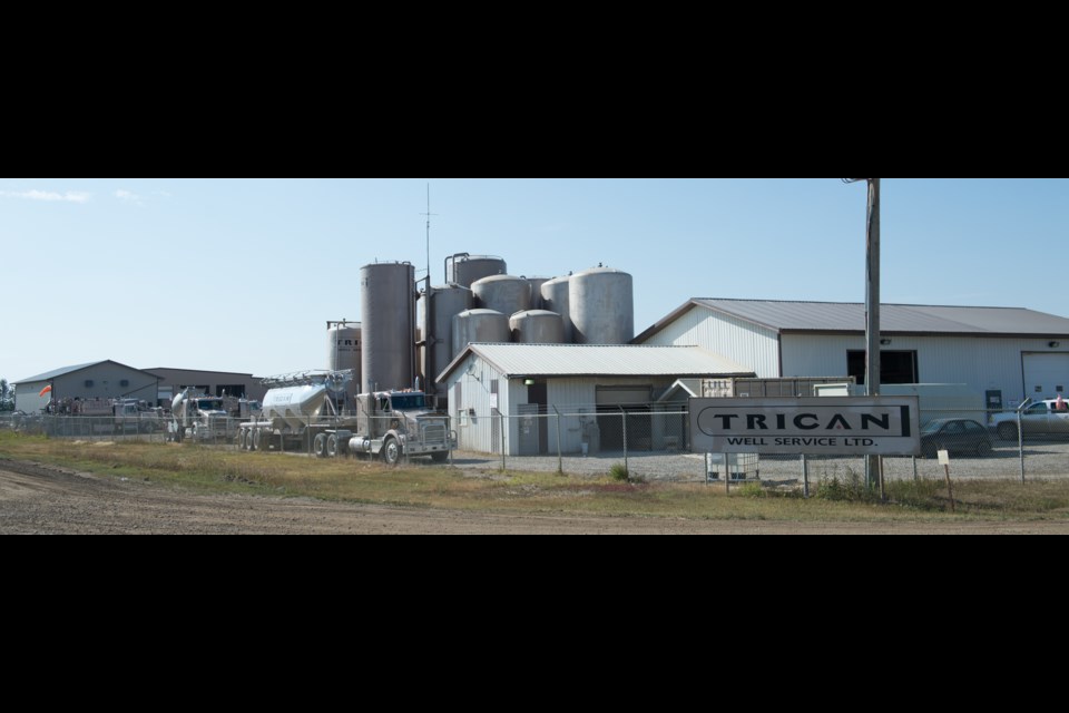 Trican is considering closing either this shop in Estevan...