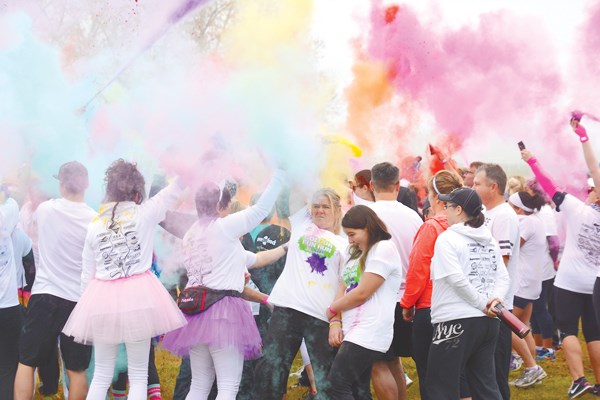 The first annual Colour Run for Yorkton Habitat for Humanity helped a local family get closer to home ownership. The run raised a preliminary total of $14,043.76. Runners travelled a 5 km course, with stations where they were blasted with colours by enthusiastic volunteers, making each runner a rainbow by the end of the course. Habitat thanks the community for their support and hopes that the run is a regular event in Yorkton.