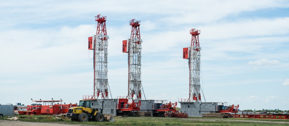 Betts Drilling three rigs