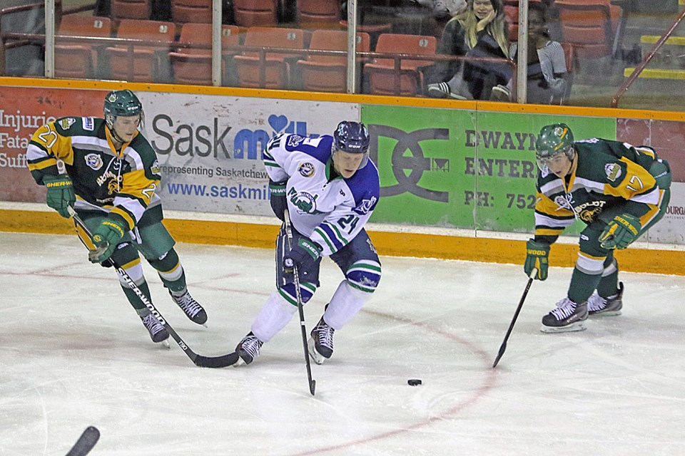 Melfort Mustangs v Humboldt Broncos Oct 13