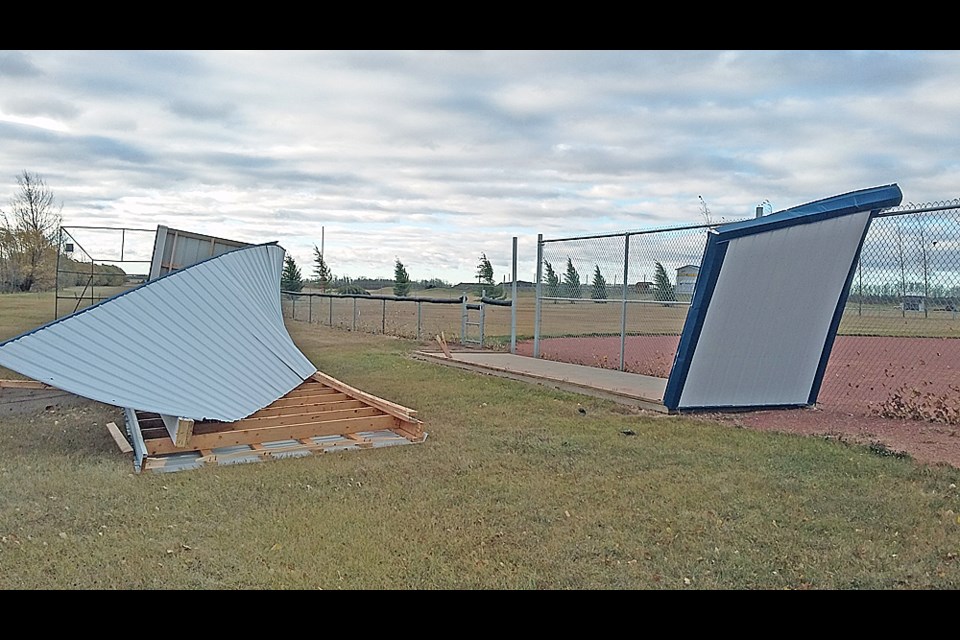 Fairgrounds Ball Diamonds. Review Photo/Devan C. Tasa