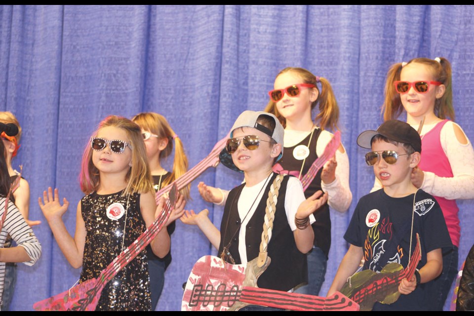 The students from Macoun School looked cool for their performance during the United Way Estevan’s telethon.