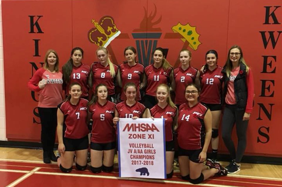 Hapnot JV volleyball