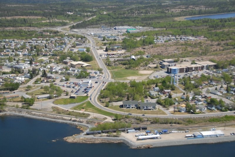 Flin Flon aerial