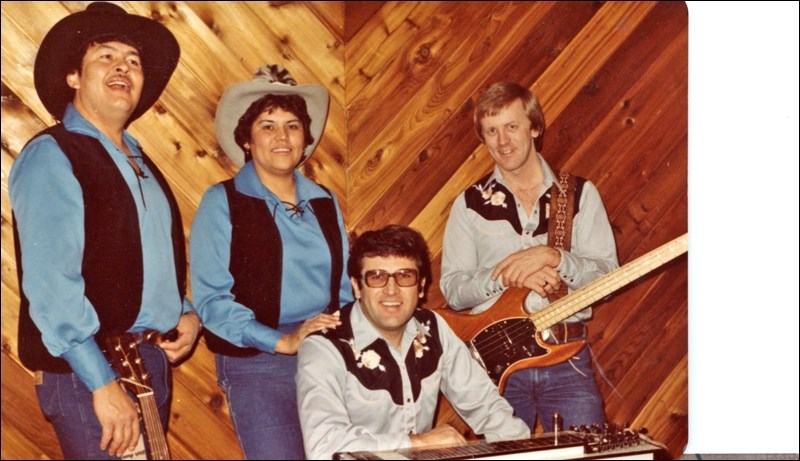 Left to right, Henry Gardipy, Delores Gardipy, Duane Heinze and Pat Smith, circa 1974. Photo submitted