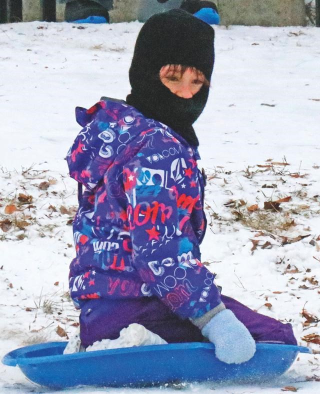 Sledding
