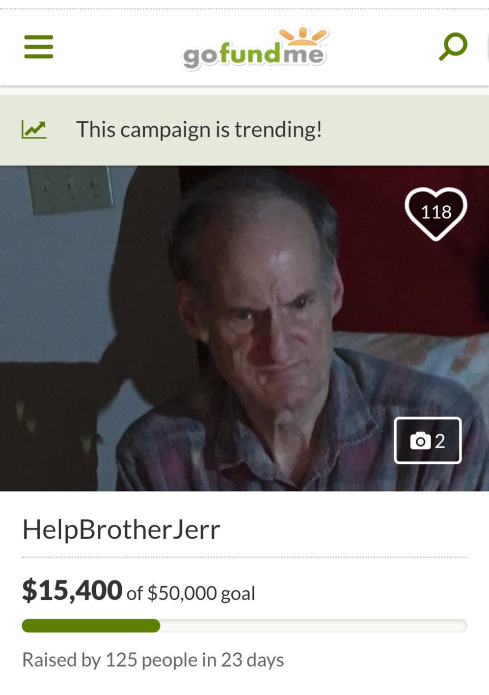 Help for Brother Jerr