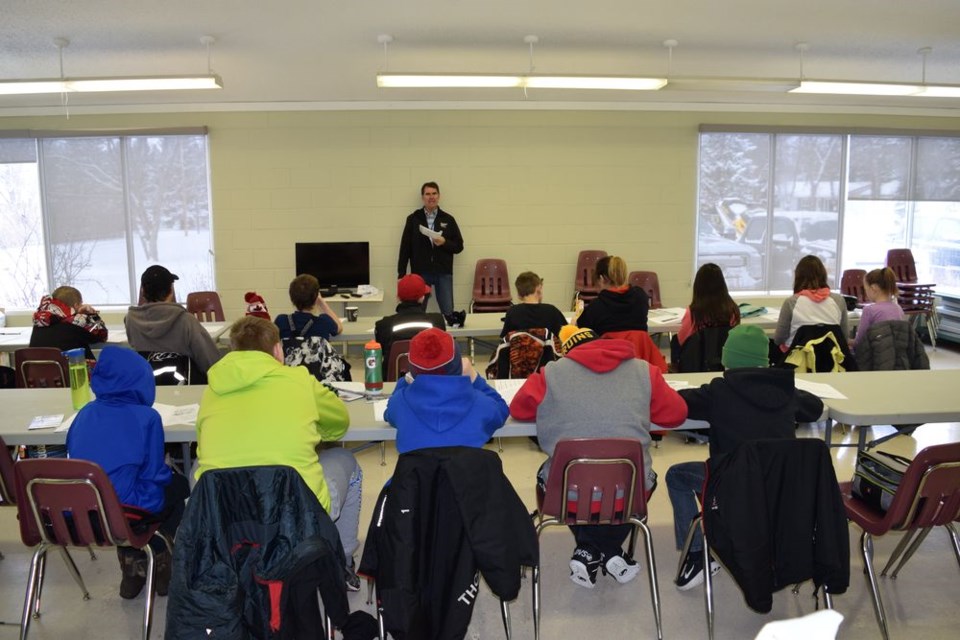 Snowmobile safety course