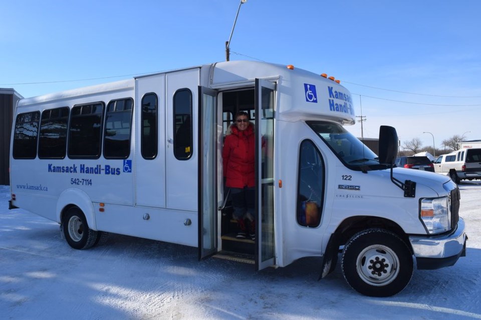 The current Kamsack Handibus, which has space for 16 passengers, including four in wheelchairs, is now 10 years old, which is about the time that its committee begins to consider a newer vehicle.