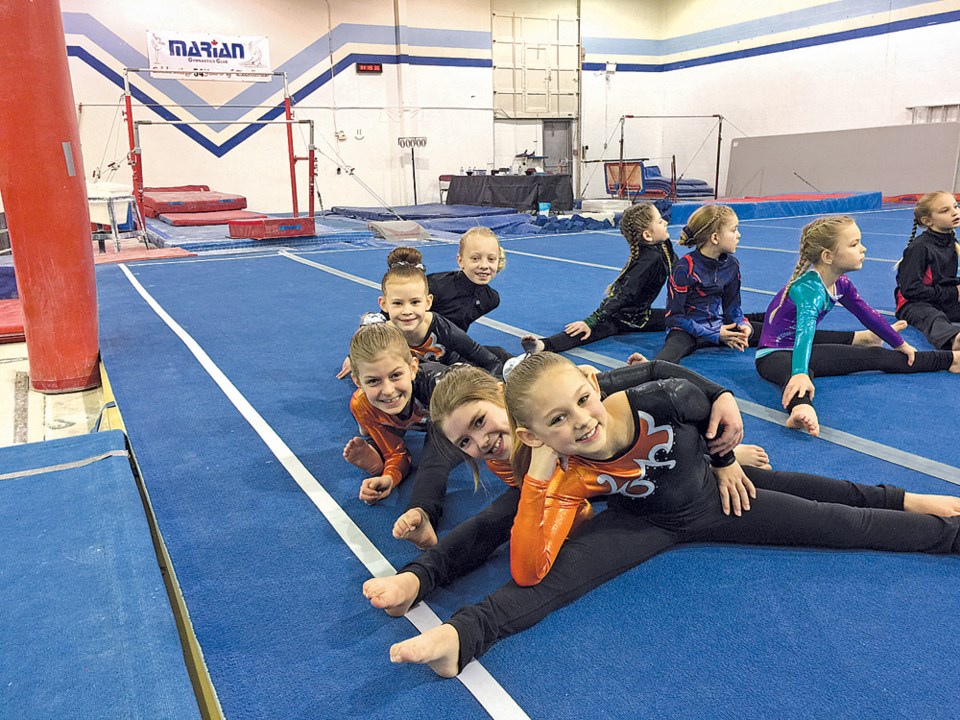 Calico Gymnasts at Marian Classic