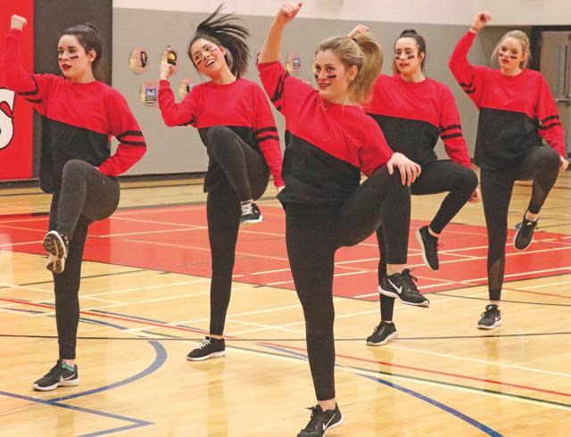 Dance cheer squad
