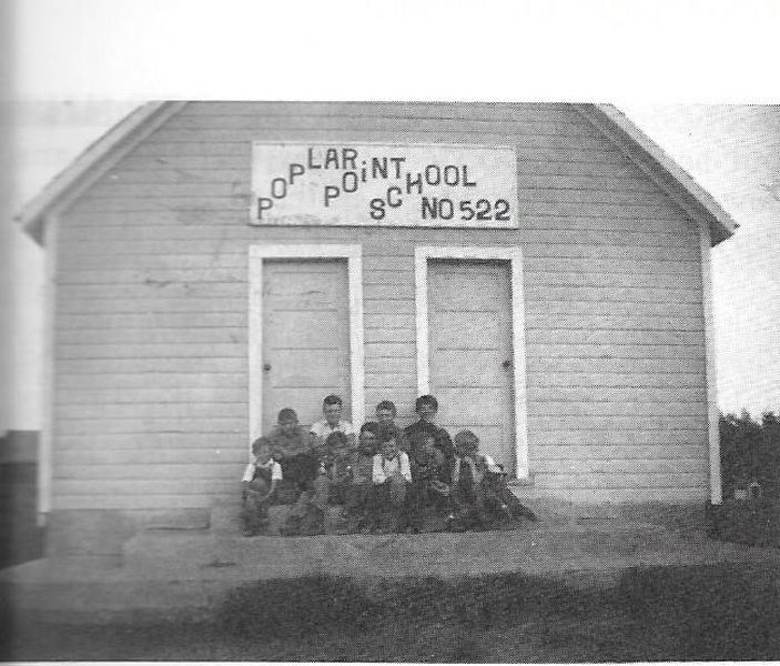First Poplar Point school