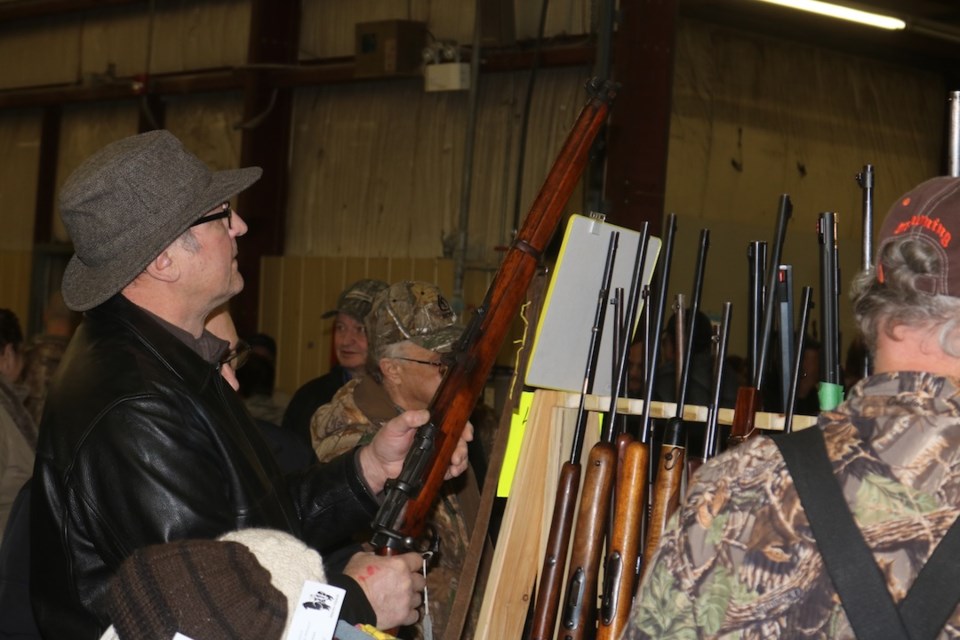 Hunting and gun enthusiasts filled up the Agripavilion over the weekend as they attended the Yorkton Gun and Collectable show. The event ran from Feb. 24 to Feb. 25. Attendees admired a vast array of firearms, from older models to cutting-edge creations. Vendors also sold hunting gear along with various homemade trinkets and toys.