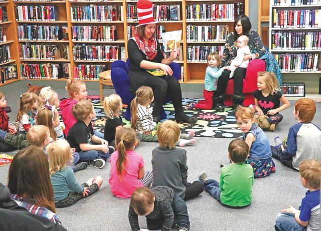 Dr. Seuss at the library