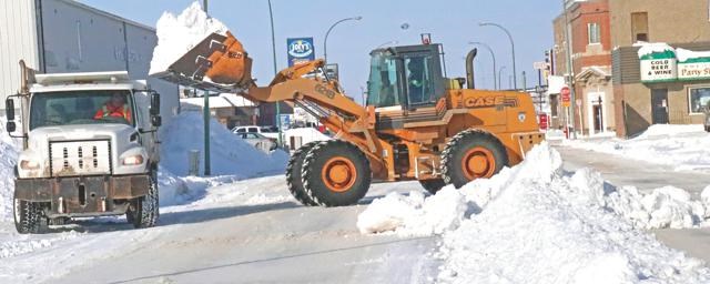 city snow-clearing