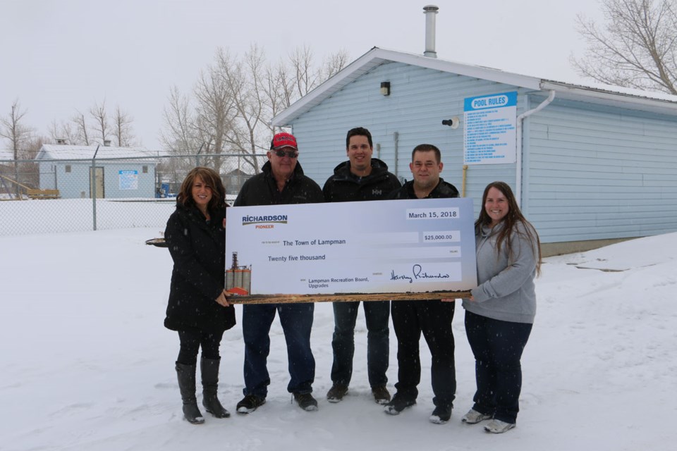 Lampman donation - Richardson Pioneer