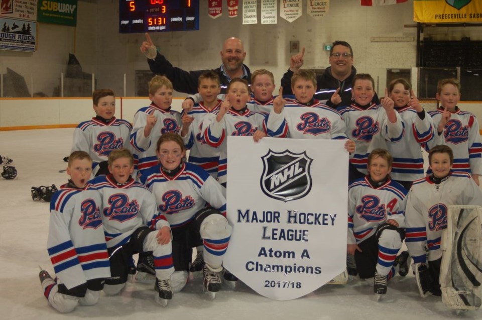 Preeceville Pats Atoms win championship