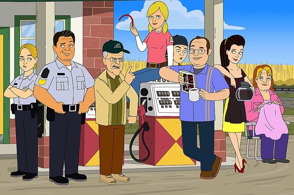 Corner Gas Cartoon