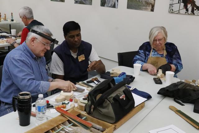 Wood carvers