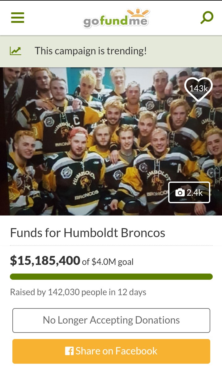 Broncos GoFundMe