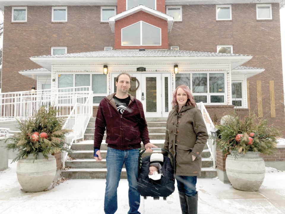 Sean, Robyn, and Oliver