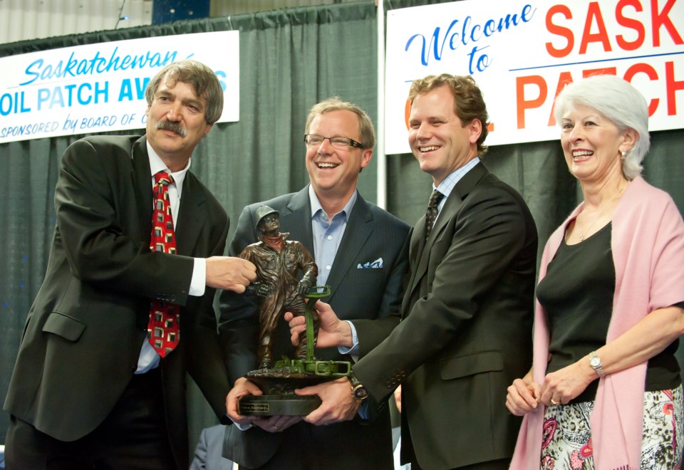 Scott Saxberg Oilman of the Year 2011