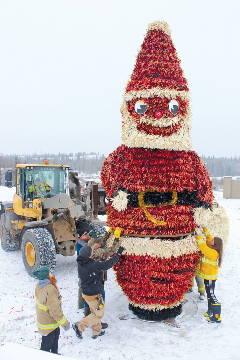 Santa built