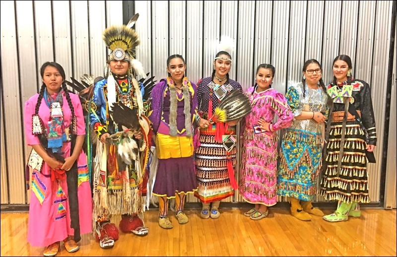 Victori, John, Kyleesha, Savannah, Saje, Clarice and Kinesha performed at A Day of Reconciliation at NBCHS.
