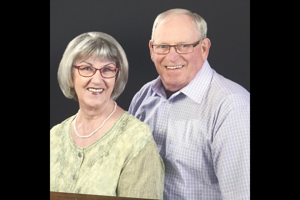 Former Estevan resident Katina Chapman with her husband Rick. Photo submitted
